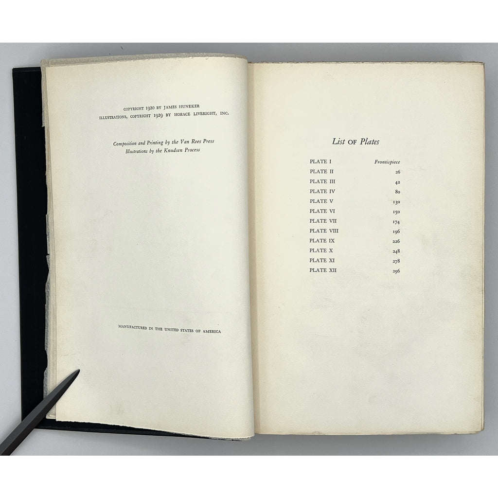 Painted Veils by James Huneker, Rare 1929 Illustrated Editorial Copy