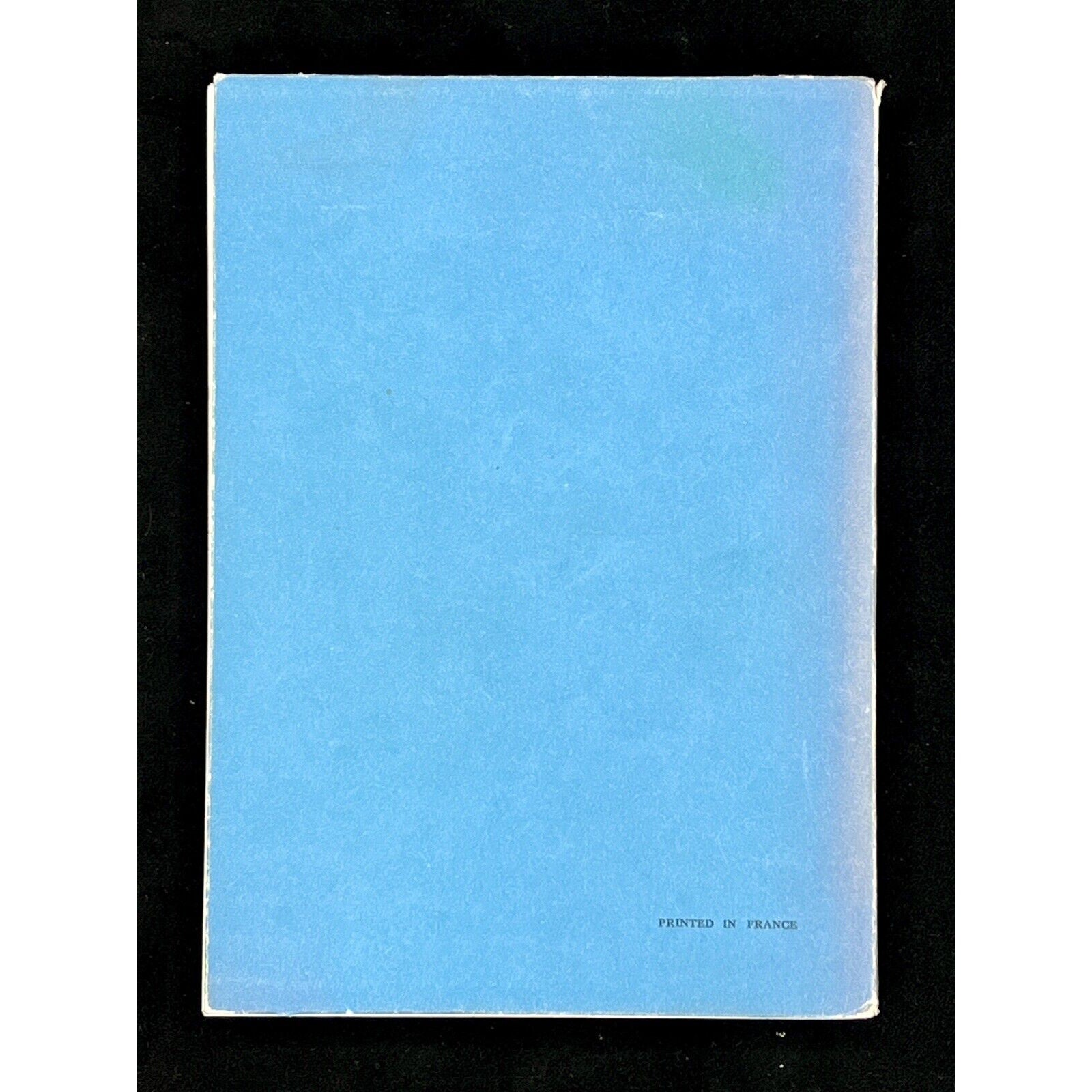 Blue cover of Passions Evil by Alfred de Musset, 1953 first edition, numbered Olympia Press copy, printed in France.