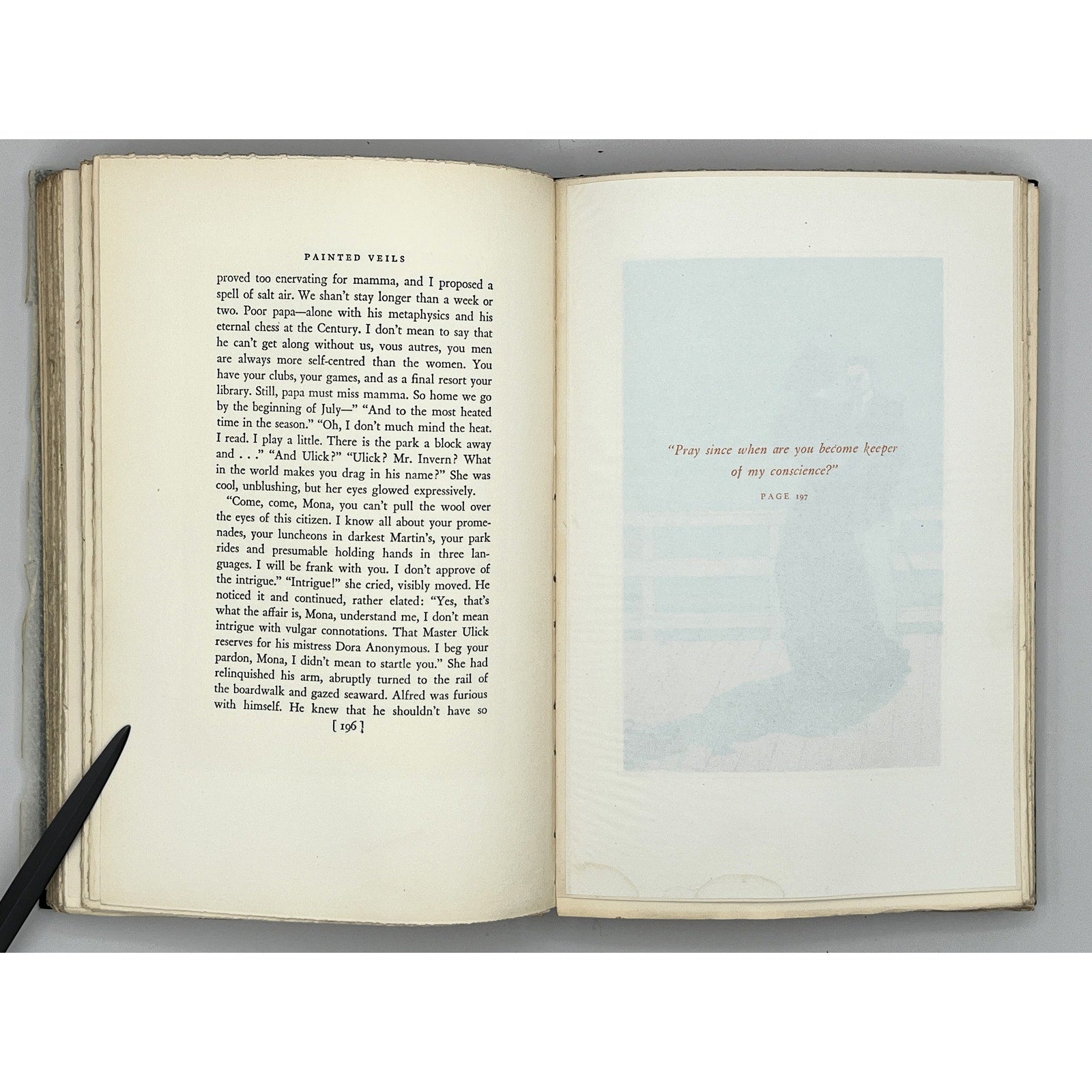 Painted Veils by James Huneker, Rare 1929 Illustrated Editorial Copy